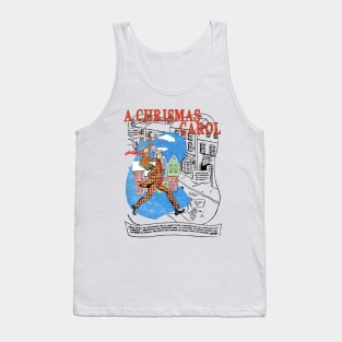 A Classic Christmas Carol Comic Design Tank Top